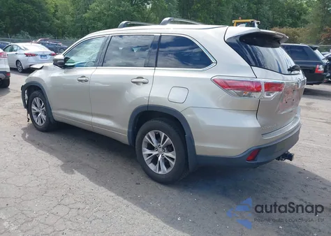 2015 Toyota Highlander from USA, damaged, VIN 5TDJKRF8FS153439